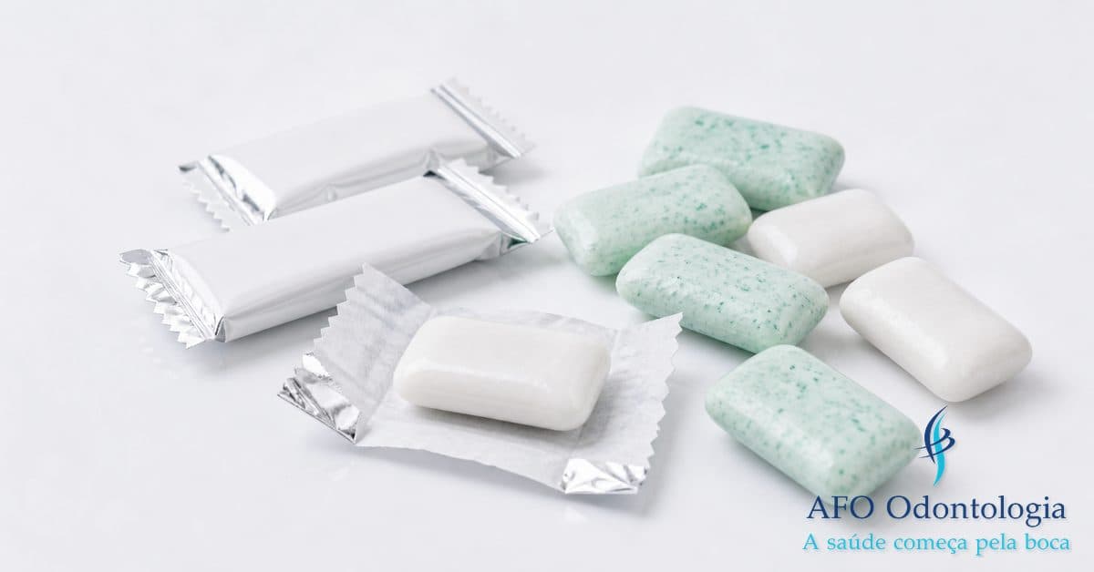 Chiclete sem açúcar com xilitol — benefícios para a saliva e proteção contra cáries, Taboão da Serra